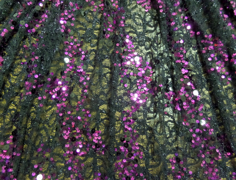 3.Black-Fuchsia Showtime Lace